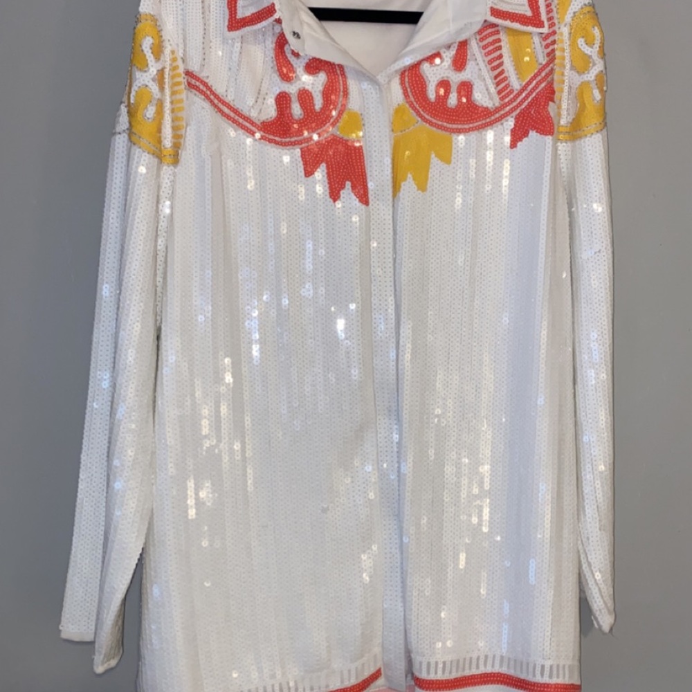 Country Western Theme Bridal Must have sequin top